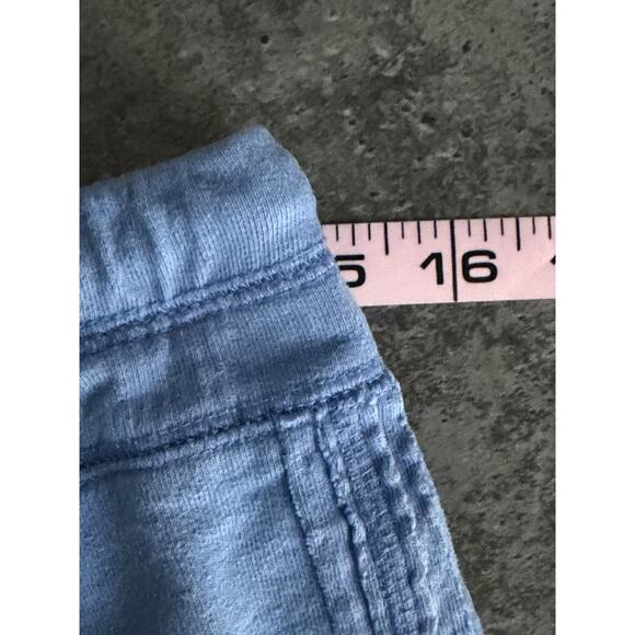 Aeropostale Y2K Micro Mini Booty Shorts Womens M Blue Shortie Embroidered Logo - Picture 8 of 10